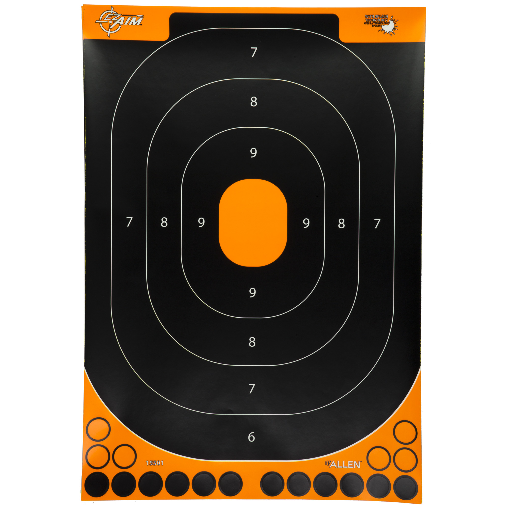 Allen EZ AIM Adhesive Paper Target - 1550125