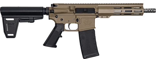 Great Lakes AR-15 Pistol with Brace 7.5" FDE