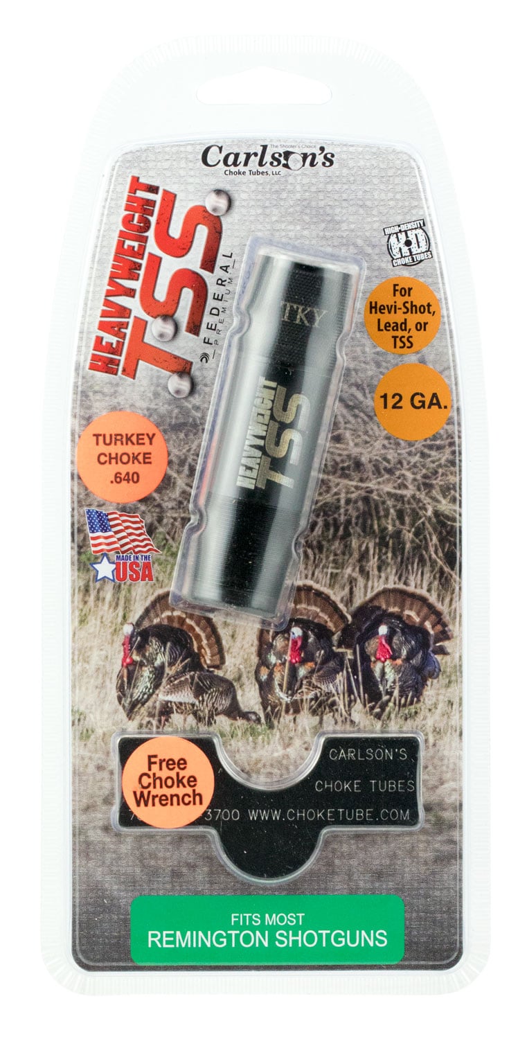 Carlson's Choke Tubes TSS 12 Gauge Remington Turkey Choke Tube, Black - 38000