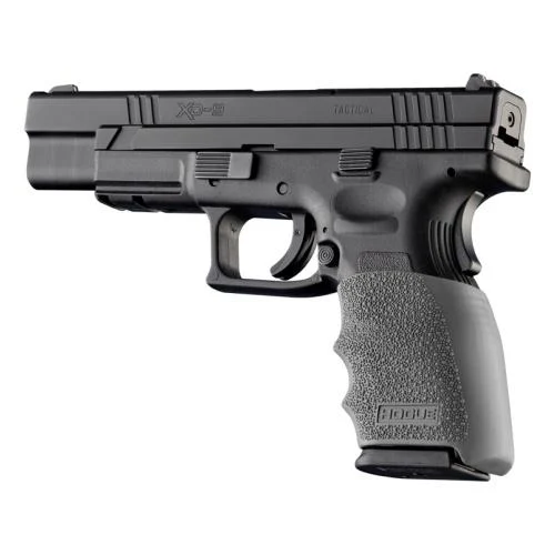 Hogue Handall Hybrid Grip Sleeve for Springfield XD Full Size 9mm Luger/.357 Sig/.40 S Slate Grey