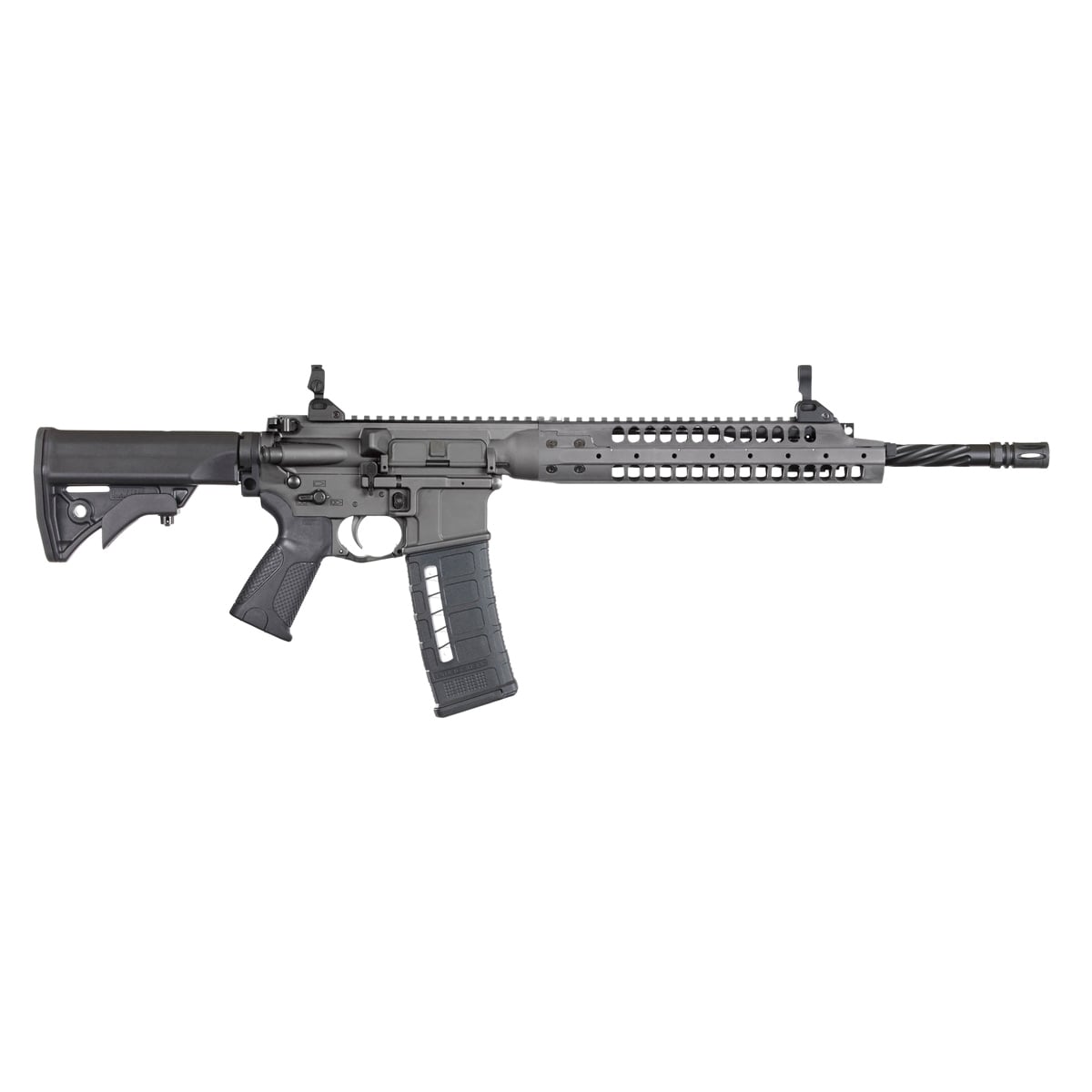 LWRC SIX8-A5 6.8 SPC 16.10", Tungsten Gray
