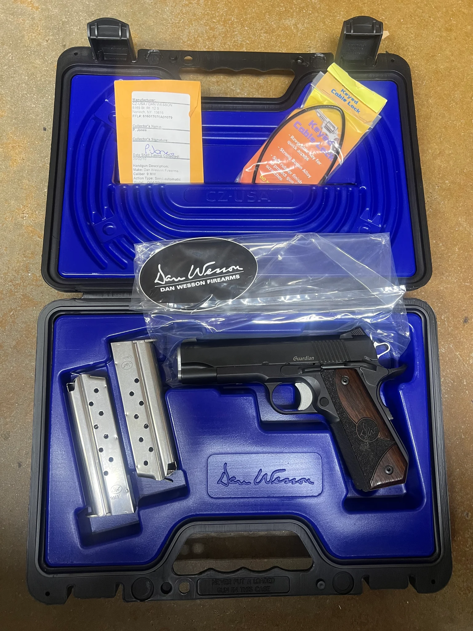 DAN WESSON GUARDIAN (Used)