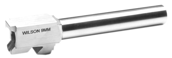 Wilson Combat Match Grade Barrel, 9mm, for Glock 17, 4.49", Stainless 379