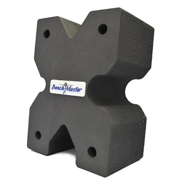 BenchMaster X-Block 6" x 4" x 8" X-Large Shooting Rest, Black