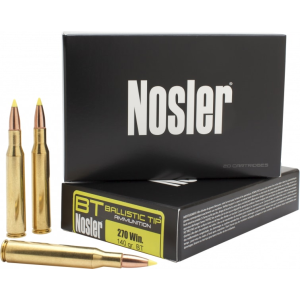 Nosler 40055 Trophy 270 Winchester 140 GR Ballistic Tip - 20rd Box