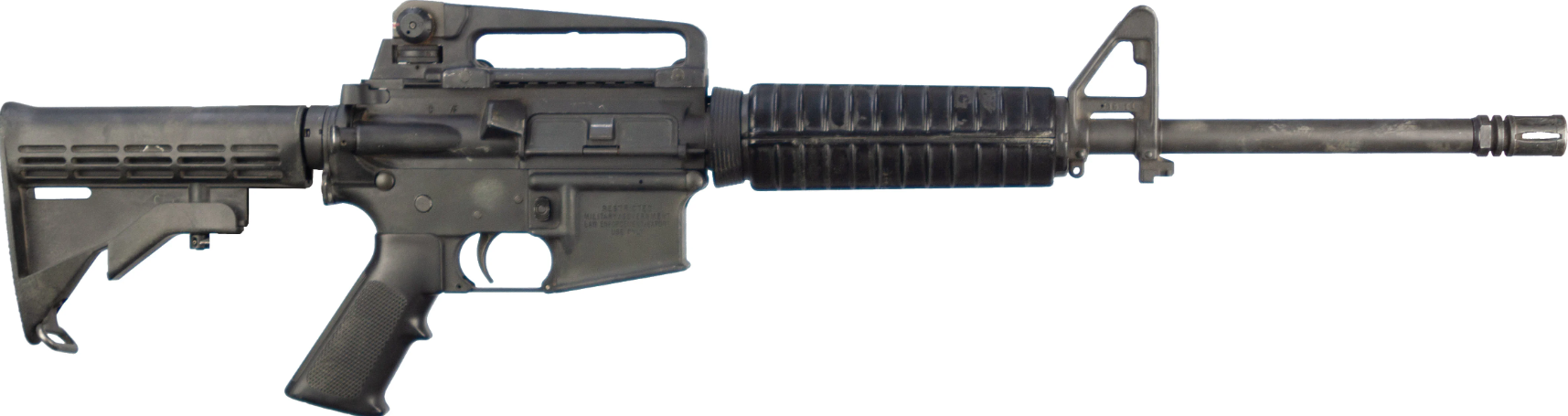 USED Colt Carbine 16" 5.56 NATO Semi-Auto 30rd Rifle, Black - USD-CLT-AR15-TC