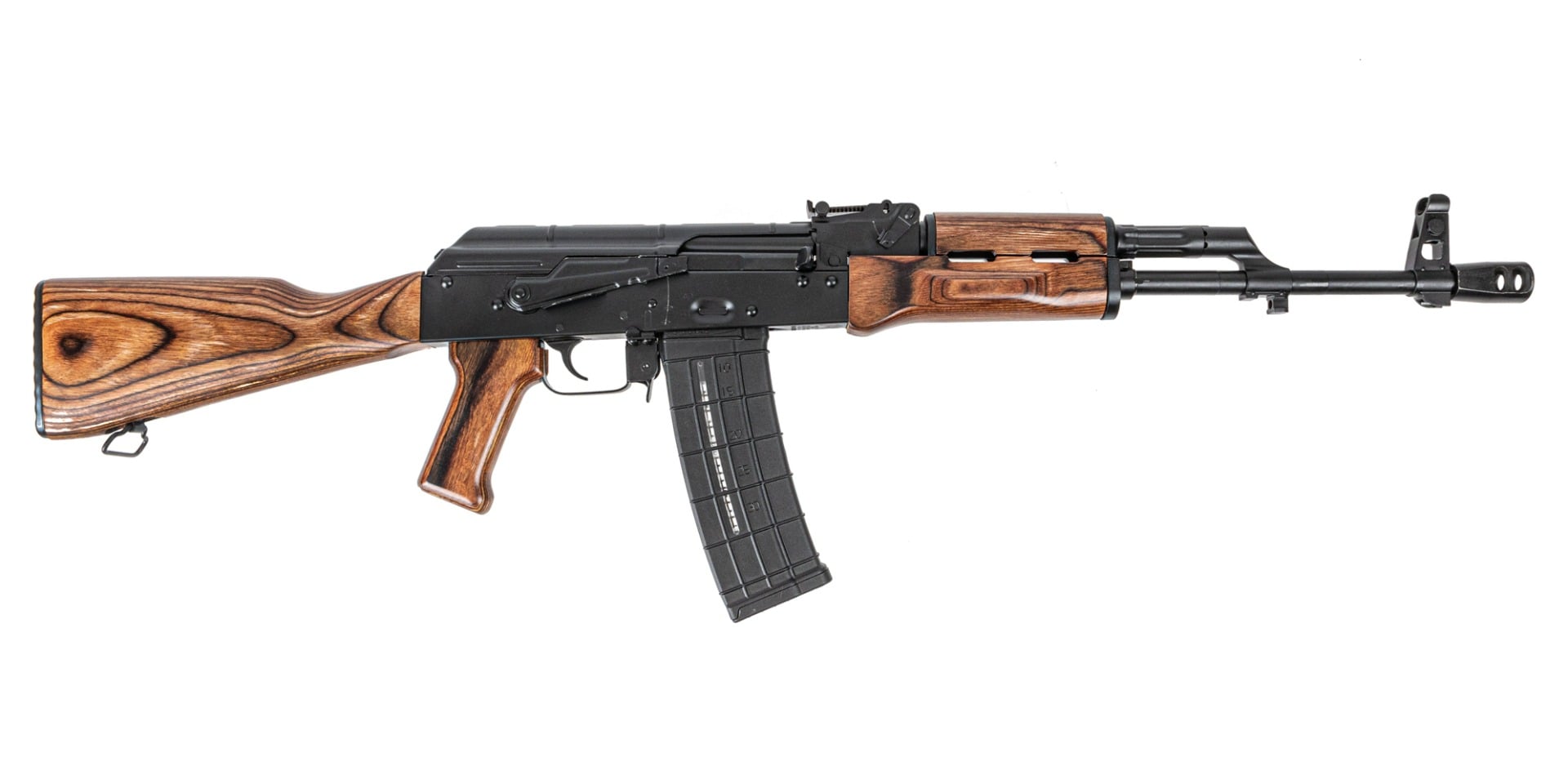 PSA AK-101AKM Nutmeg Rifle with Toolcraft Bolt, Trunnion, and Carrier