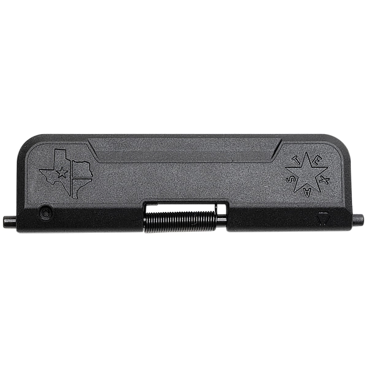 Strike Industries Ultimate Texas Style Dust Cover Fits Aero Precision M4E1, Black - Custom Dust Cover with Unique Design - SI-AR-UDC-E-TX-223-BK