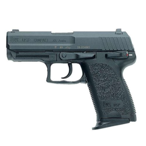 HK USA USP45 Compact V1 45ACP 3.78" 8rd Pistol w/ Night Sights | Black