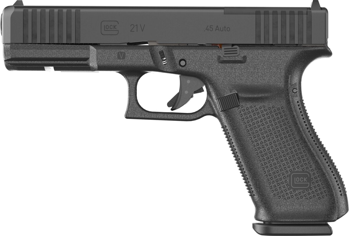 GLOCK G21 V 45ACP 10+1 4.6" MOS FS 3-10RD MAGS | ACCESSORY RAIL