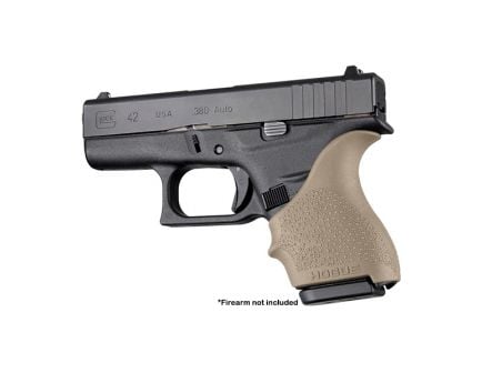 Hogue HandAll Beavertail Grip Sleeve for Glock 42/43, Flat Dark Earth - 18203