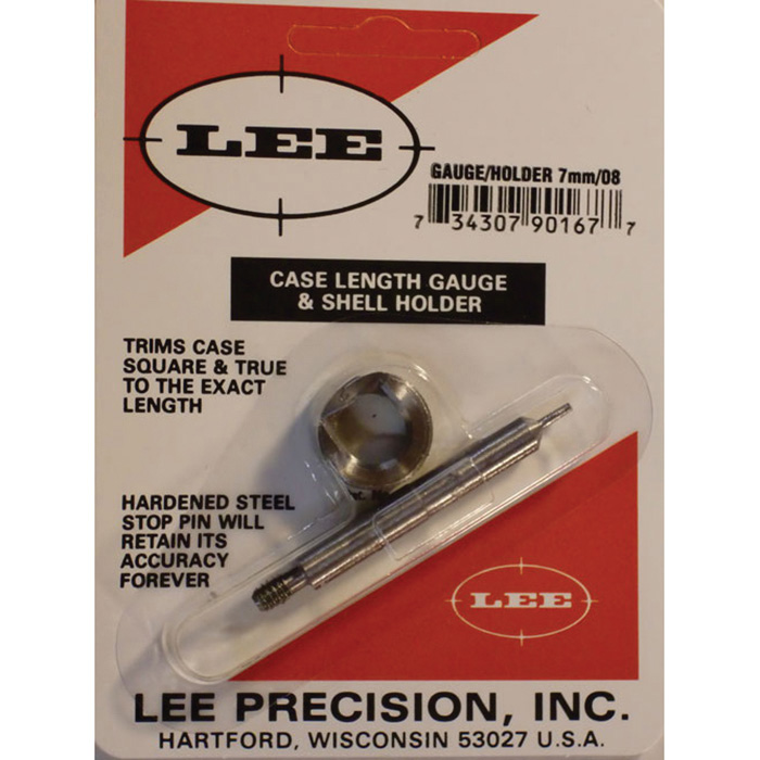 Lee Precision 7mm-08 Rem Steel Case Length Gauge - 90167