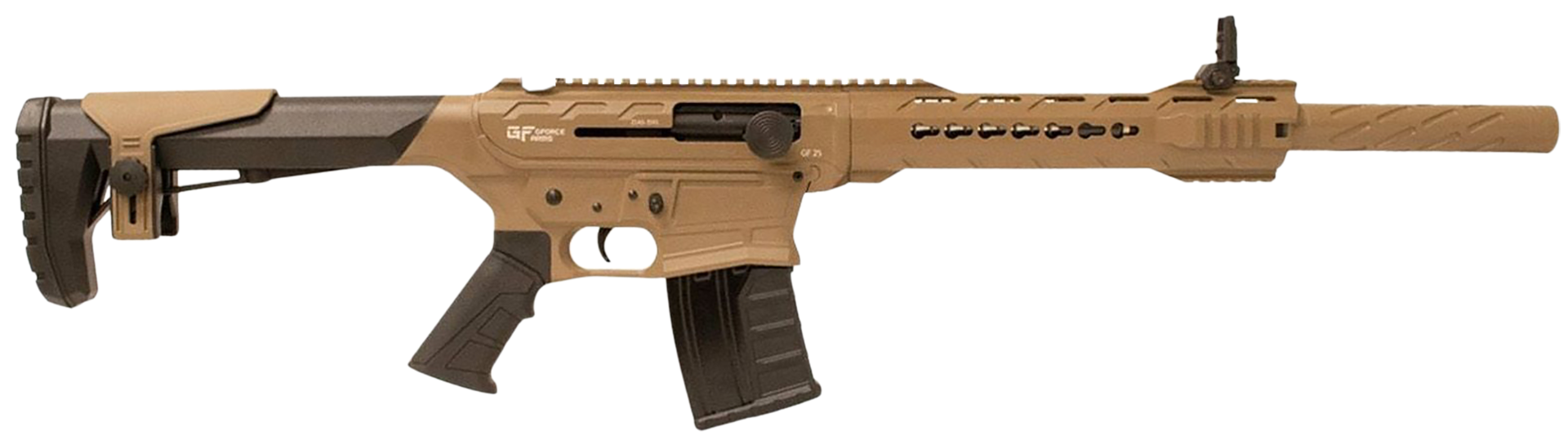 G-Force GF25 12 Gauge 20" Semi-Auto, Flat Dark Earth - GF2512FDE