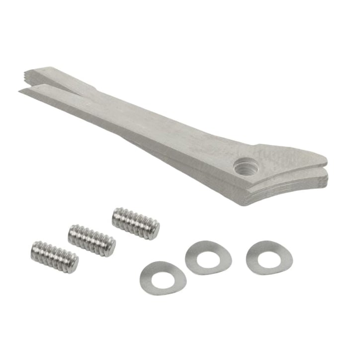TruGlo Titanium X 2-Replacement Blade, Stainless Pack of 3