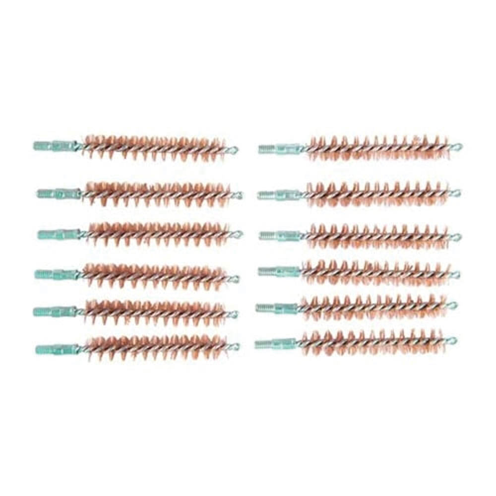 Brownells 9mm/.38 Special/.357 Magnum #8-32 Male Chamber Brush, Pack of 12