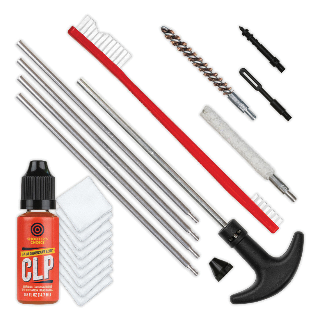 Shooter's Choice .22 Cal/.223 Cal Rifle Cleaning Kit