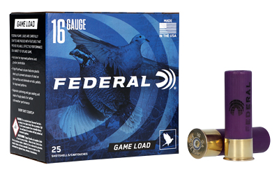 Federal 16 Gauge Game Load Shotgun Shells #7.5