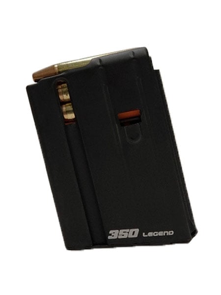 ASC .350 Legend 5-Round AR-15 Magazine, Black - 5-350-AL-BM-R-ASC