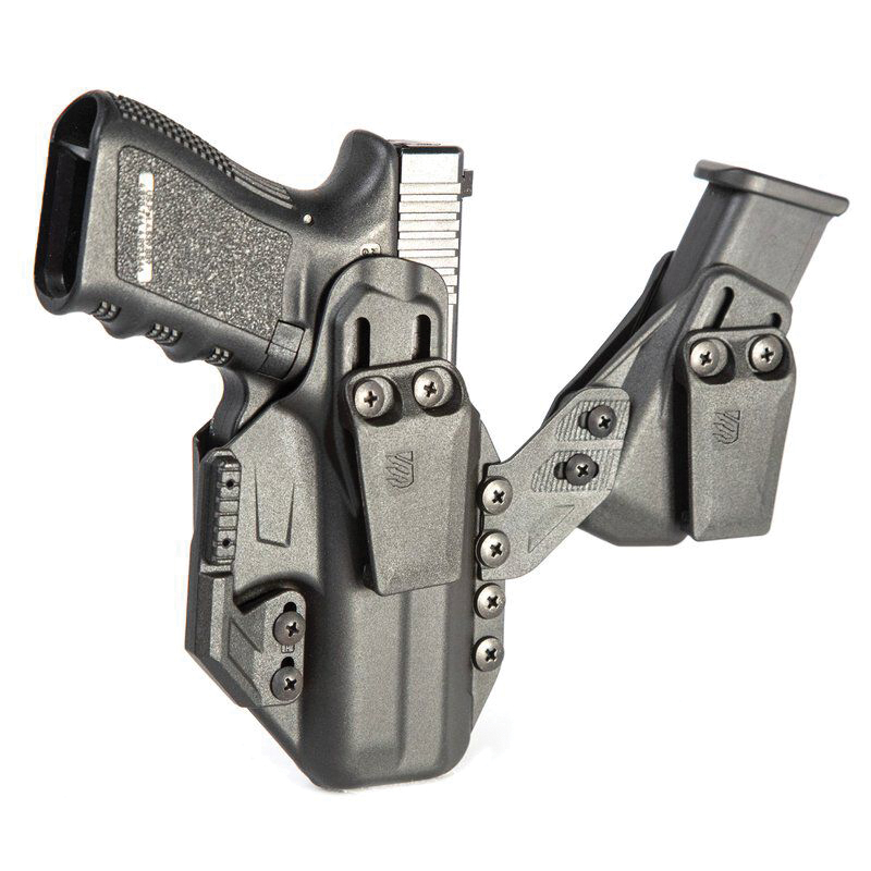 Blackhawk Stache Glock 48 Polymer IWB Holster Kit Ambidextrous 76, Black - 416176BK