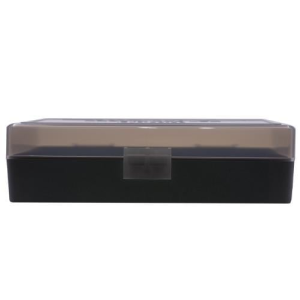 Berry-S-Mfg Berry's Ammo Box #408 - .40 S&W/.45 ACP 50/rd Smoke/Black