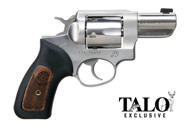 Ruger GP100 .357 Magnum 2.5" Revolver with Hogue Grips