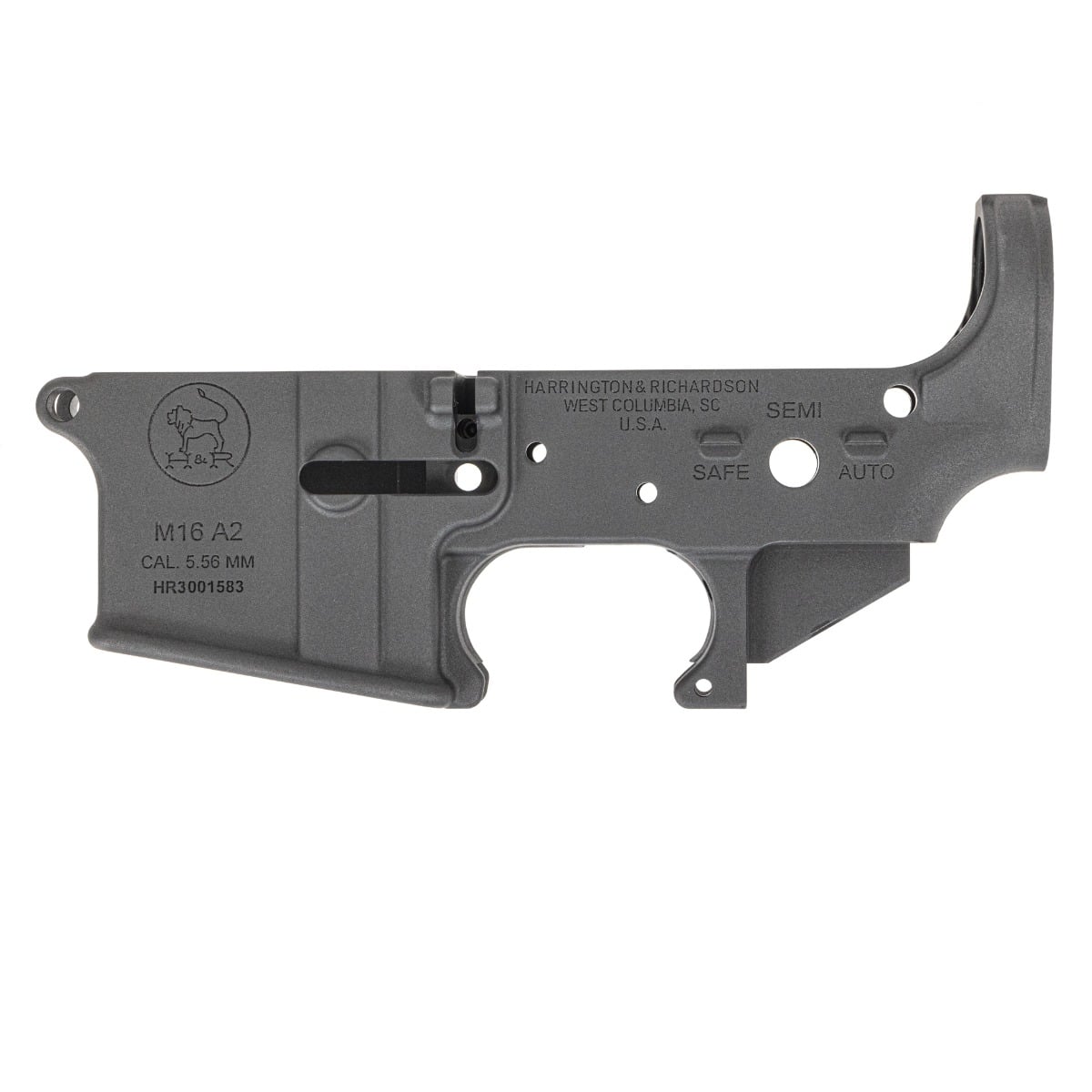 Harrington & Richardson M16A2 Special Forces COTS Marked Stripped Lower, Gray