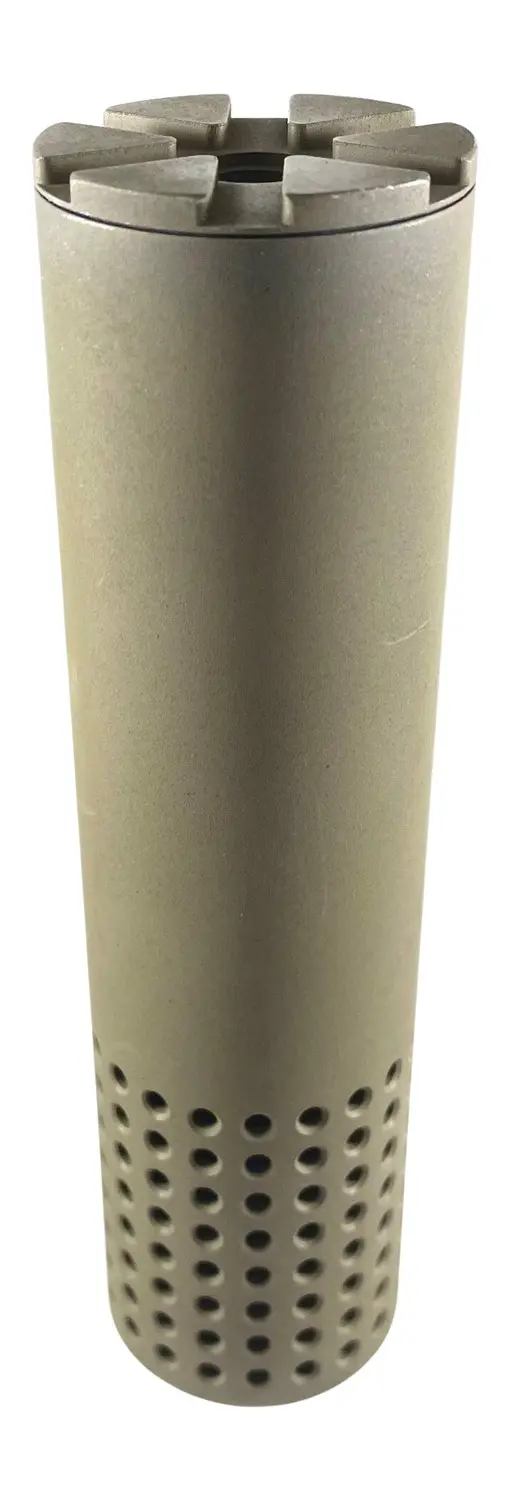 Fletcher Rifle Works WESTON8TAN Weston-8 30Cal 1.62" Tan Stainless Steel 1.375"x24