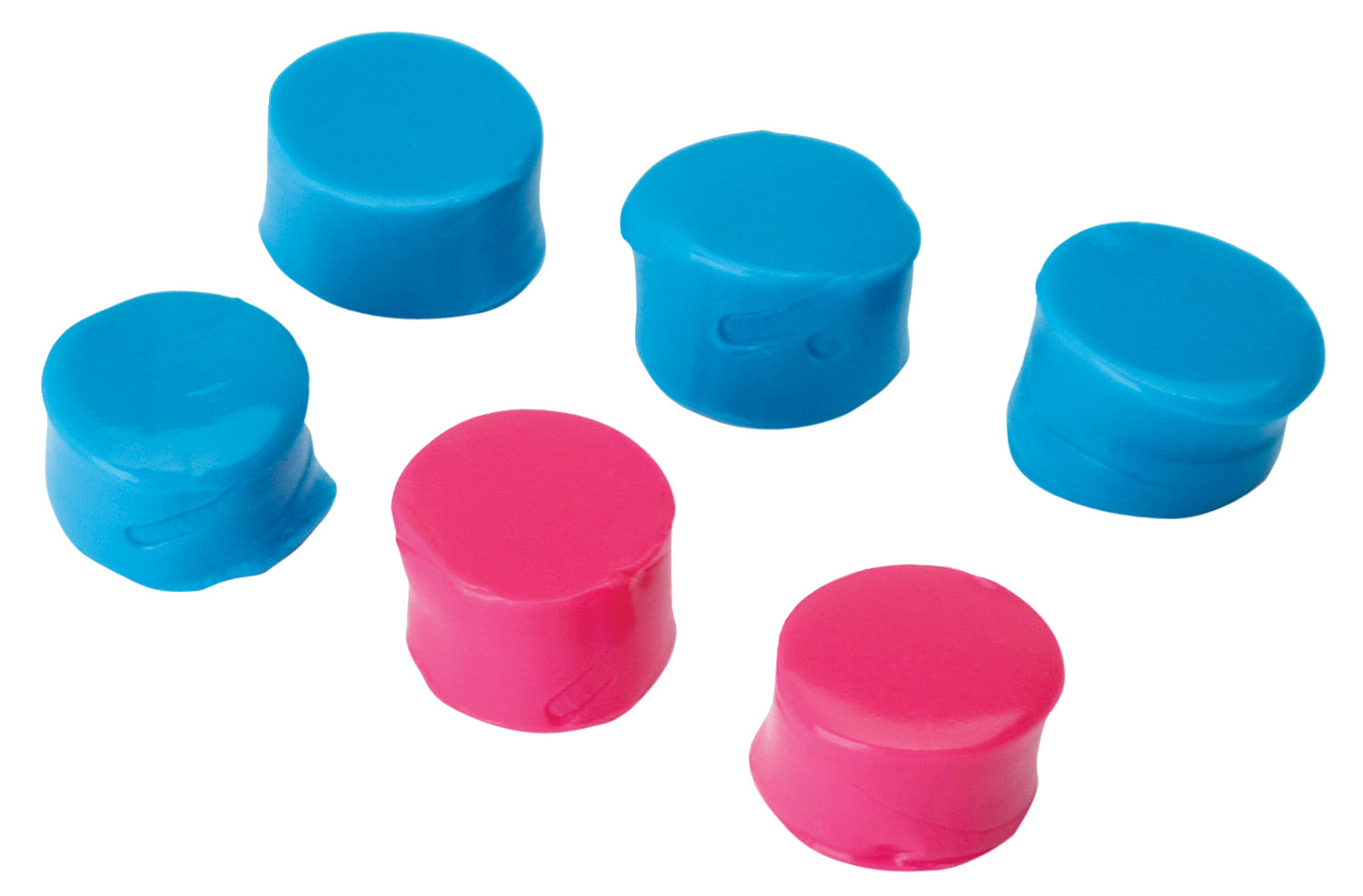 Walkers Game Ear Silicone Putty 32 dB Inside the Ear Plug, Pink/Teal, 3/pack - GWPSILPLGPKTL