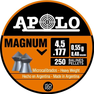 Hatsan-Usa Hatsan Apolo Magnum Air Rifle Pellets 177 Cal 8.48 gr 250/ct