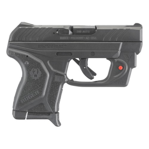 RUGER LCP II 380ACP 2.75" 6rd Pistol w/ Viridian E-Series Red Laser - Black