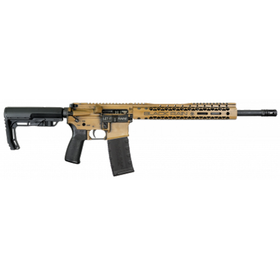 Black Rain Ordnance BR Fusion 5.56 Tiger Eye Battleworn AR Rifle