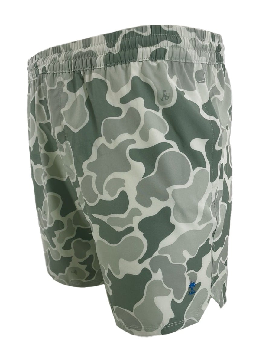 PSA Dock Shorts, Whisper Green Camo - X-Large