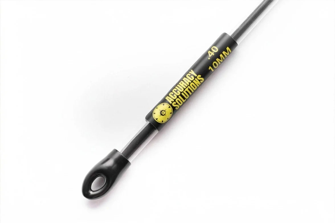Dead Air / Accuracy Solutions Alignment Rod, Carbon Fiber - .40 / 10MM - ASCF388016WS