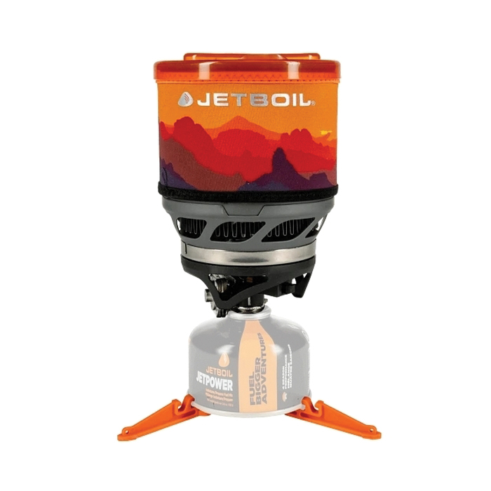JetBoil MiniMo 1.0L Single Burner Cooking System, Sunset - MNMSS