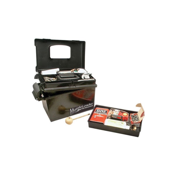MTM Case Gard 15" L x 8.80" W x 9.40" H Muzzleloader Dry Box, Black