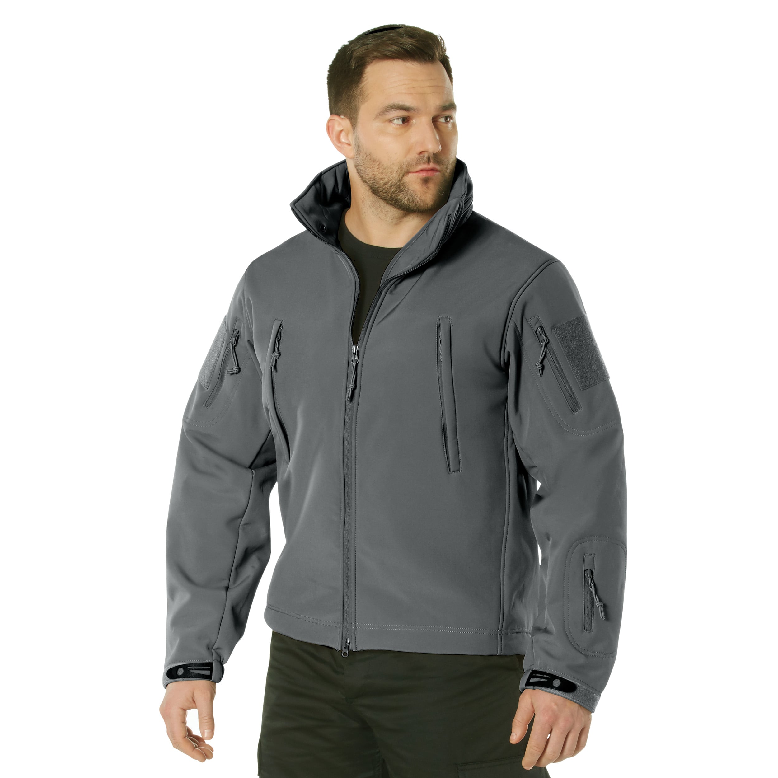 Rothco Concealed Carry Soft Shell Jacket - Gunmetal Grey, 2X-Large