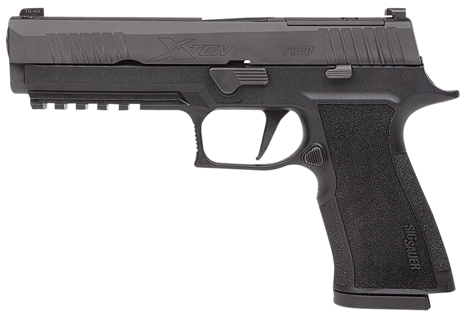 Sig Sauer P320 XTEN w/ Romeo 2 10mm 5" 15rd, Black - 320X5-10-BXR3-RX2