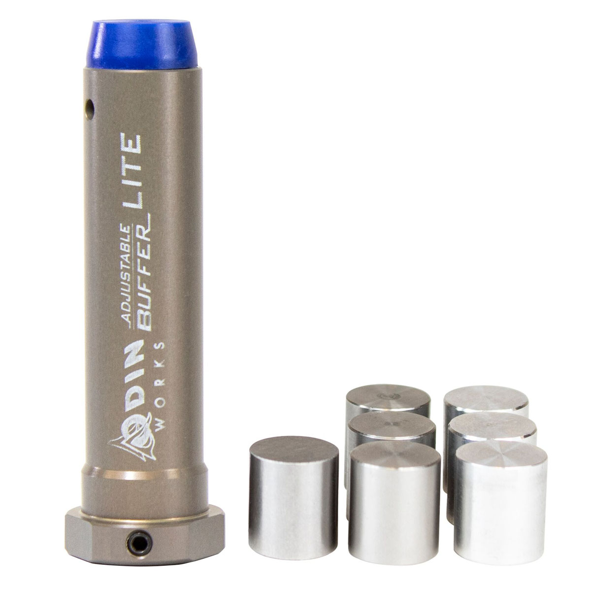 Odin Works Adjustable AR-15 Lite Buffer, Aluminum - OS-ABS-AR15-LITE