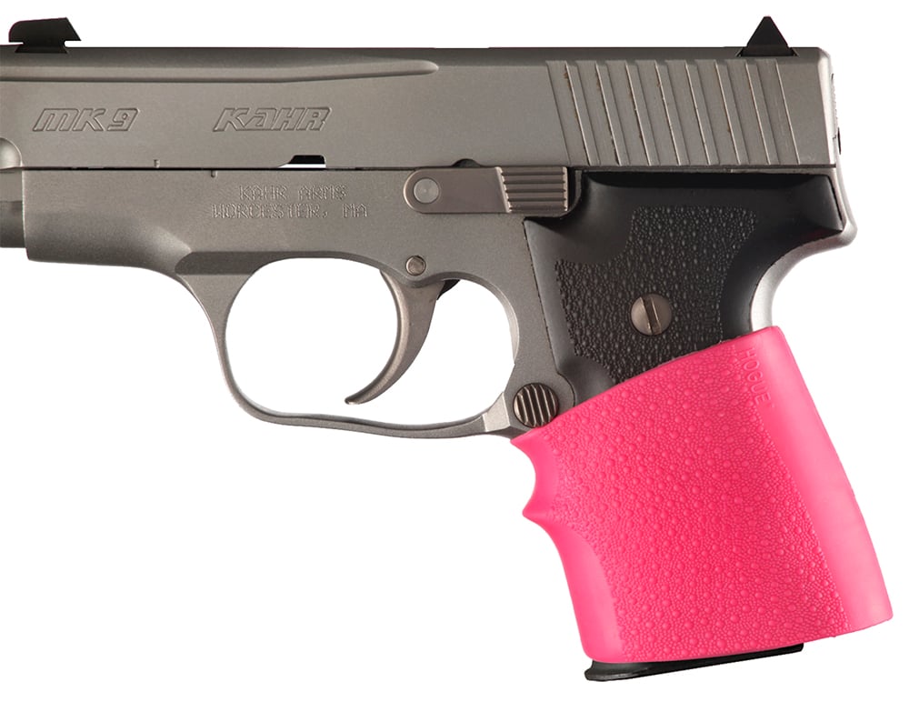 Hogue HandAll Jr. Grip Sleeve for Walther - P22, PK380, PPK, PPK/S, Steyr - M40, M9 Pistols, Pink - 18007