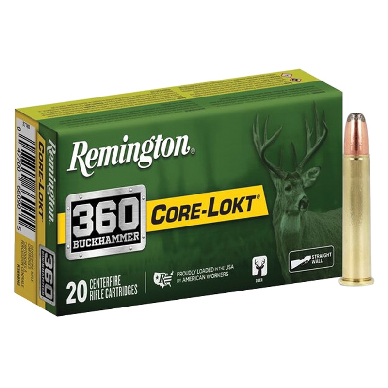 Remington Core-Lokt 360 BHMR 180 gr Ammo SPCL - 20rds - R27742