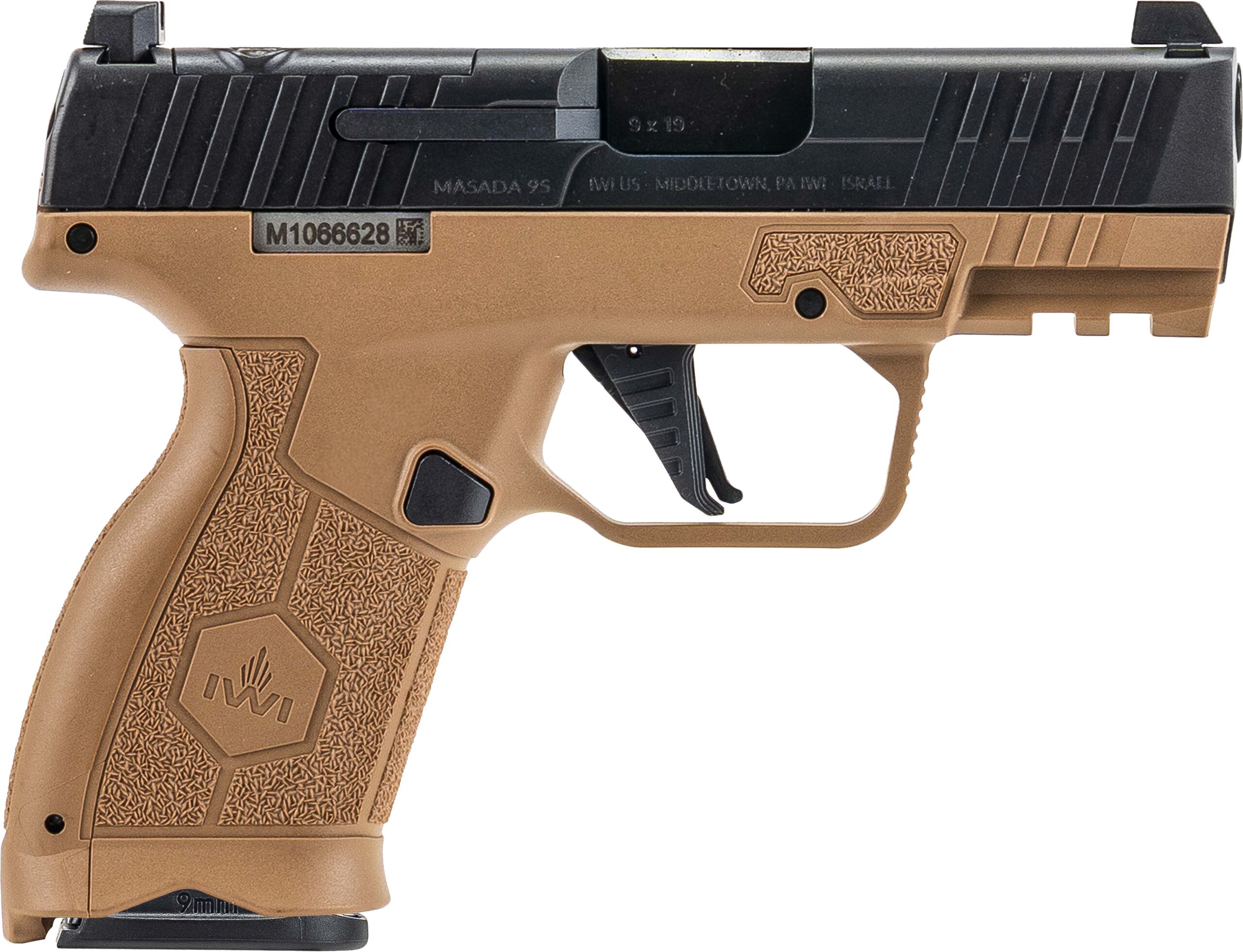 IWI MAS Slim Elite 9mm Handgun - FDE Finish