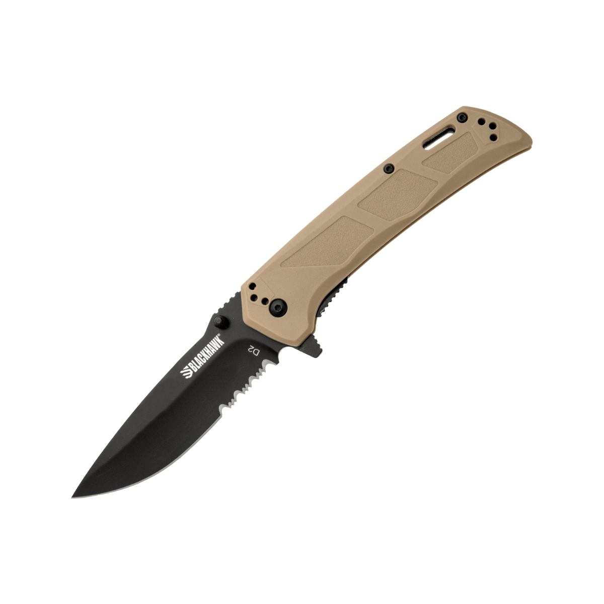 Blackhawk! BUNKER BUSTER TAN FOLDING KNIFE
