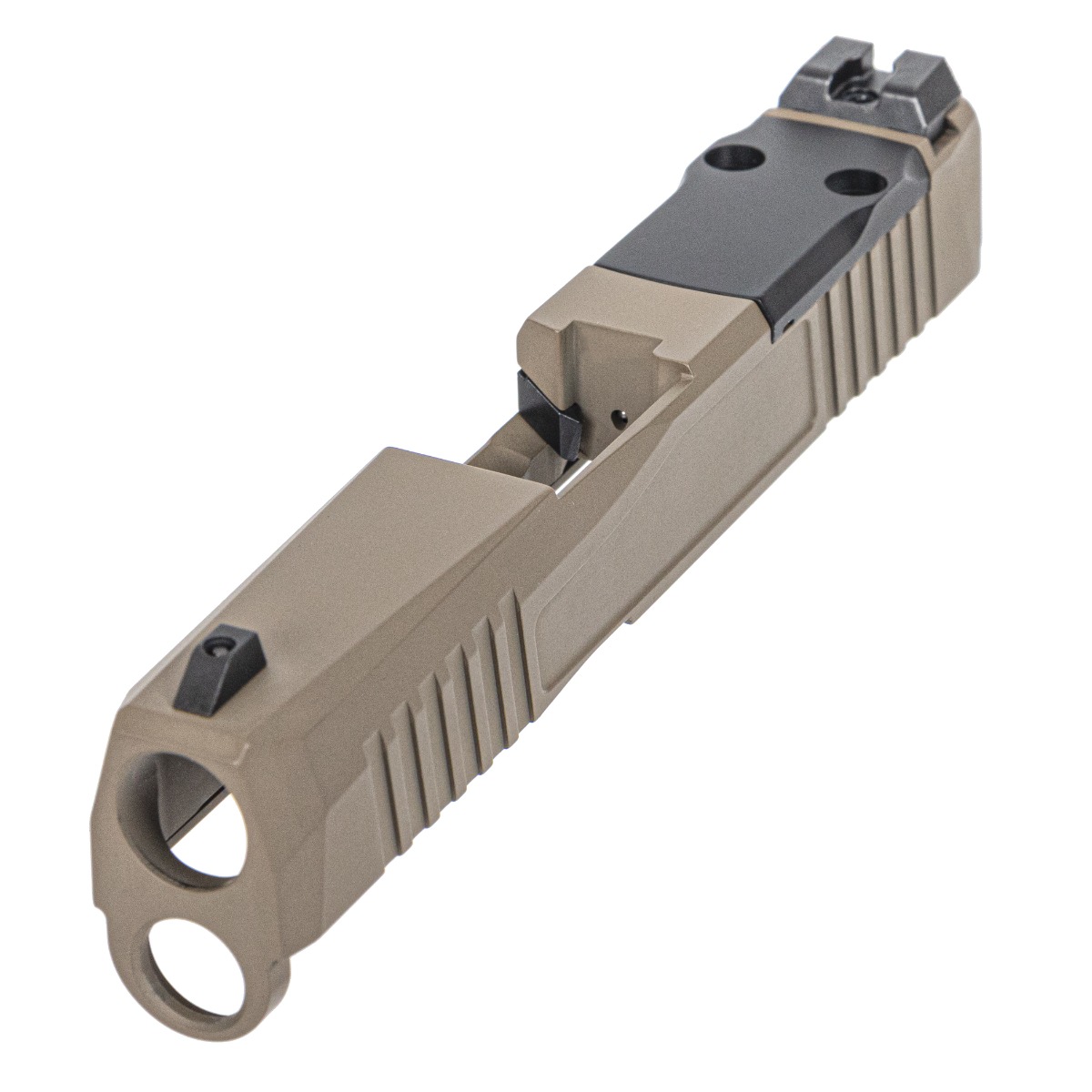 PSA Dagger Micro Complete Slide Assembly - Shield Cut, Flat Dark Earth