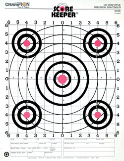 Champion 100 YD RIFLE SIGHTIN O/B (12/PK) 45726