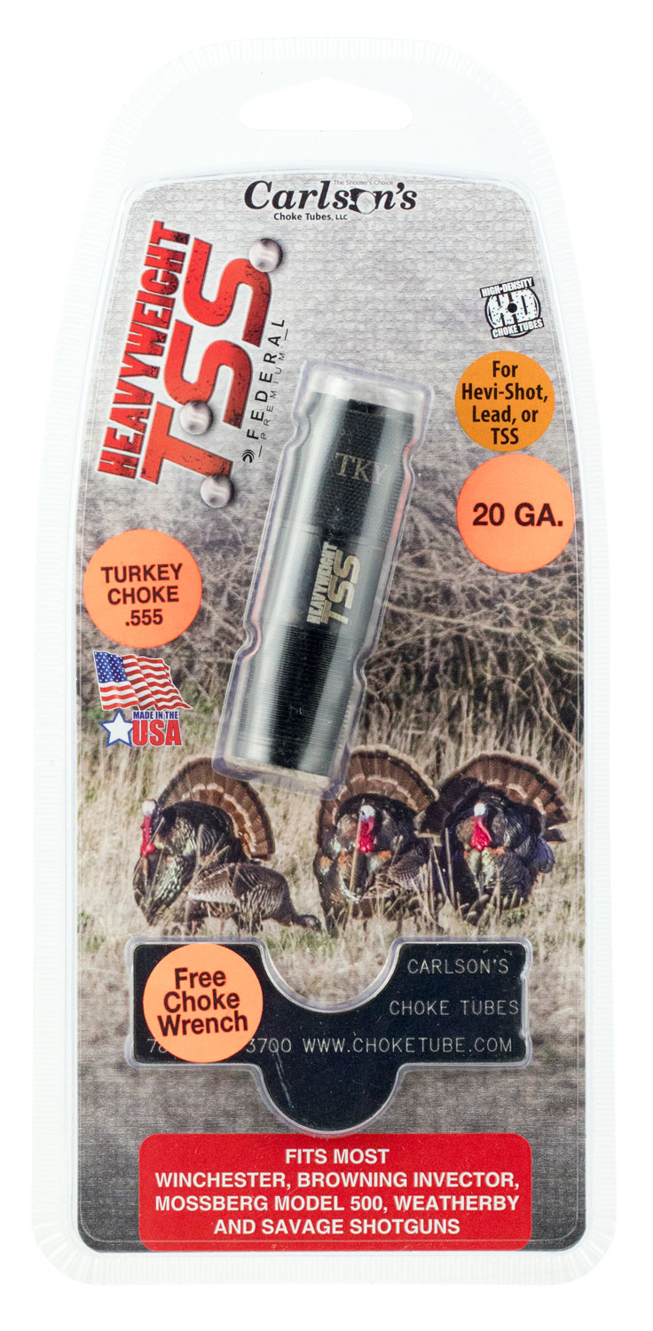 Carlson's Choke Tubes TSS 20 Gauge Winchester Turkey Choke Tube, Black - 38008