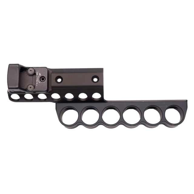 Mesa Tactical SureShell Carrier and Reflex Red Dot Sight Mount Beretta 1301 Tactical/A300 Aluminum 6-Shell 12 Gauge Trijicon RMR 3.25 in Black