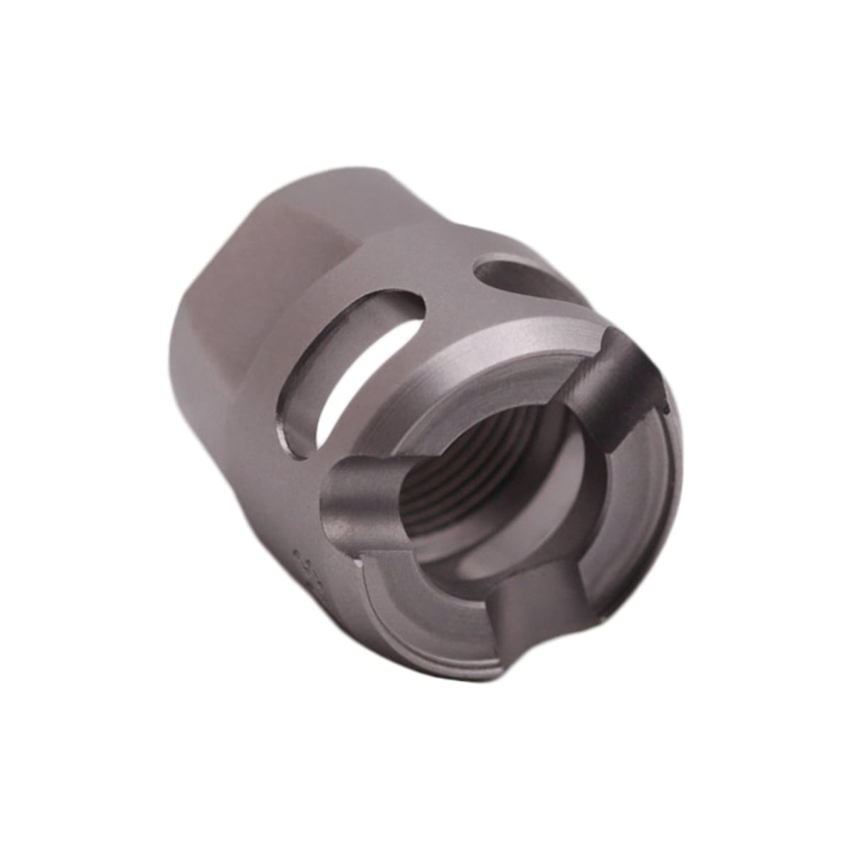 True Precision Y-Type Micro Compensator 1/2-28, Stainless - for Reliable Recoil Management - TP-YMICRO-SS