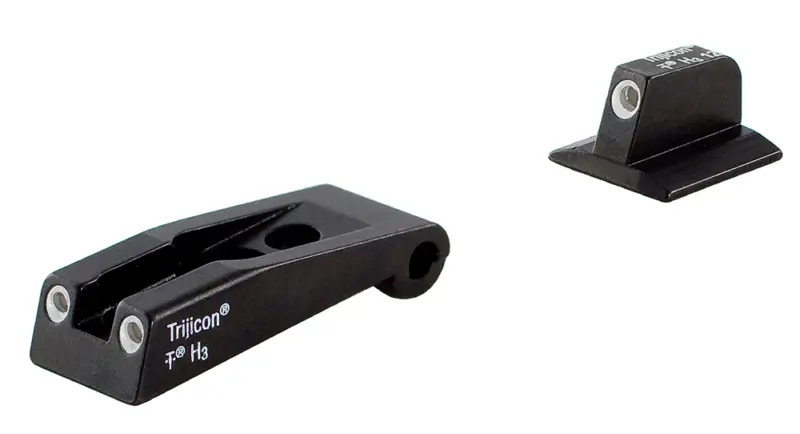 Trijicon 600590 Bright Tough Night Sights Green/Tritium White Outline Front Sight-Green/Tritium White Outline Rear Sight Ruger SR9/SR9C/SR40