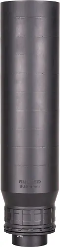 Rugged Sub9 9mm Suppressor — 1.375x24 HUB