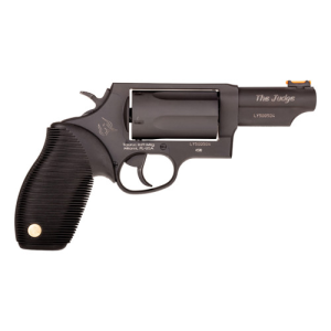 TAURUS Judge Magnum 45 LC / 410 Gauge 3" 5rd Revolver w/ Fiber Optic Sights - Black
